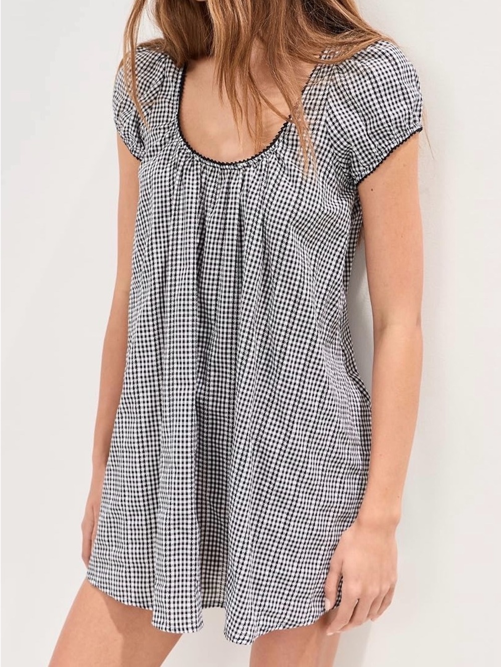 LEBOP Gingham Dress Size M (8)